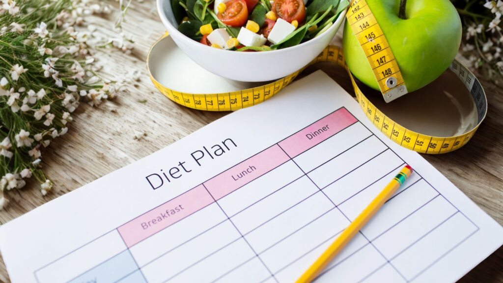 Diet plan illustration